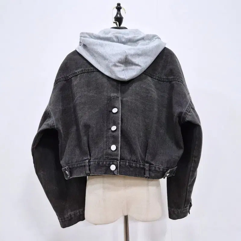[SOLD OUT] 코인코즈 후드 탈부착 데님 자켓