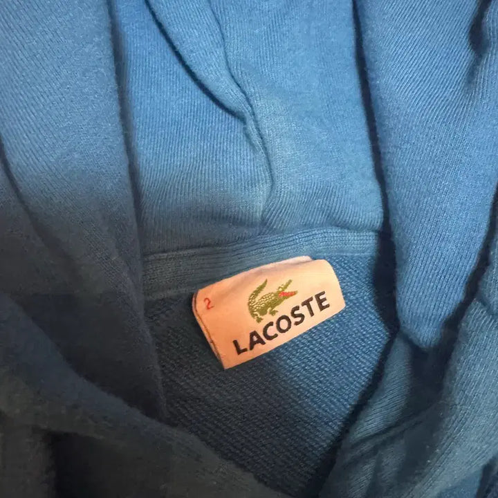 [BUNJANG] Lacoste Hoodie Set / 라코스테 블루 후드티 2사이즈와 네이비 후드집업 95
