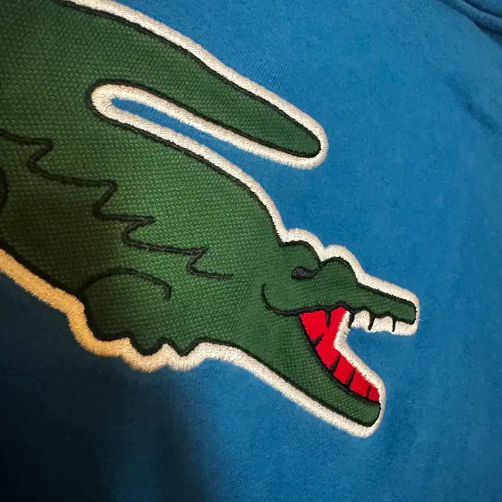 [BUNJANG] Lacoste Hoodie Set / 라코스테 블루 후드티 2사이즈와 네이비 후드집업 95