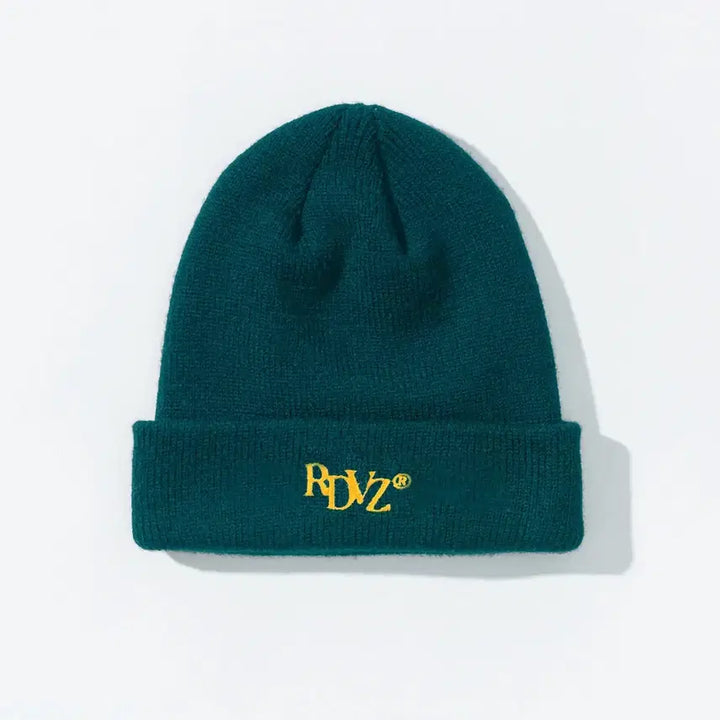 [BUNJANG] RDVZ Logo Beanie, Teal Green / RDVZ 알디브이제트 로고 비니 틸 그린