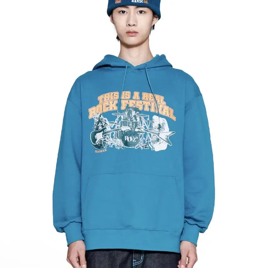 [BUNJANG] RDVZ Logo Beanie, Teal Green / RDVZ 알디브이제트 로고 비니 틸 그린
