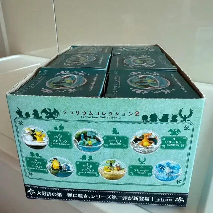 [SOLD OUT] 포켓몬 테라리움 피규어 6종세트