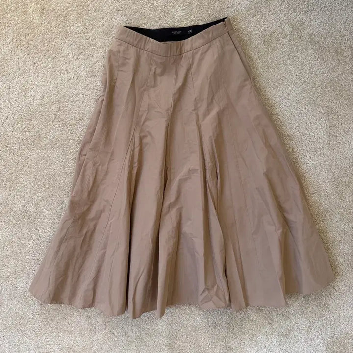 [BUNJANG] Jill Stuart Long Flare Skirt (Beige) / 질스튜어트 롱 플레어 치마 (베이지)
