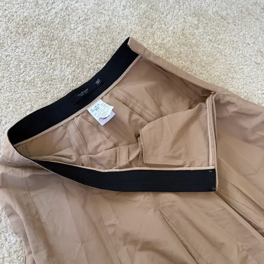 [BUNJANG] Jill Stuart Long Flare Skirt (Beige) / 질스튜어트 롱 플레어 치마 (베이지)