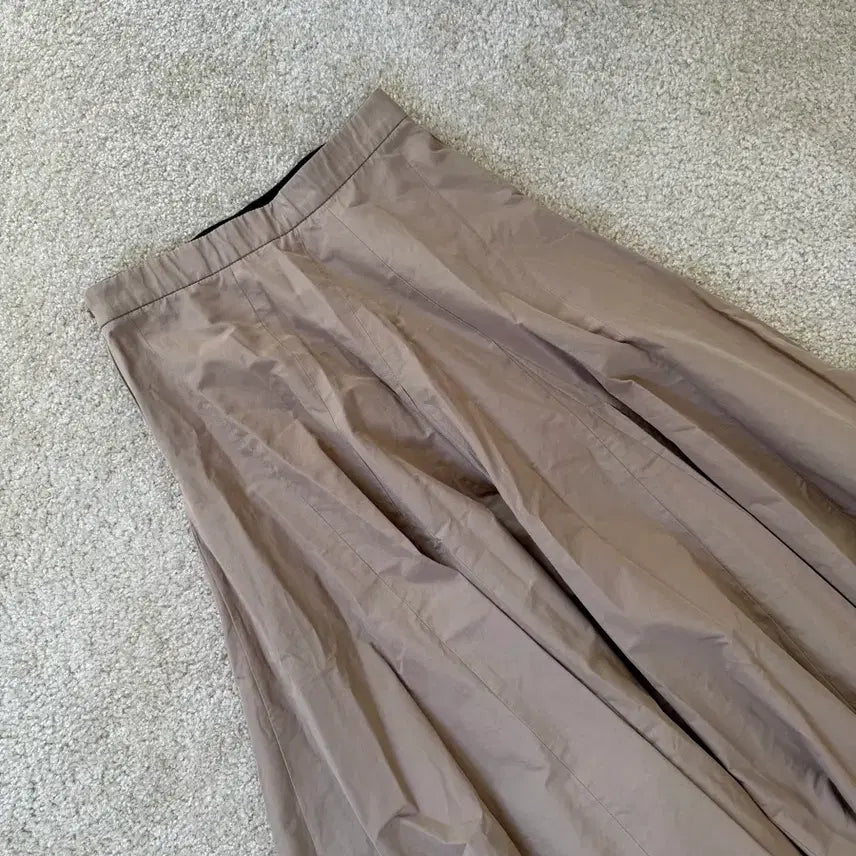 [BUNJANG] Jill Stuart Long Flare Skirt (Beige) / 질스튜어트 롱 플레어 치마 (베이지)