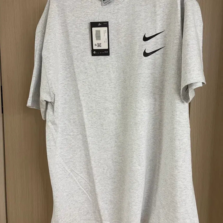 [SOLD OUT] 나이키 멜란지그레이 블랙로고 반팔티 XL,2XL