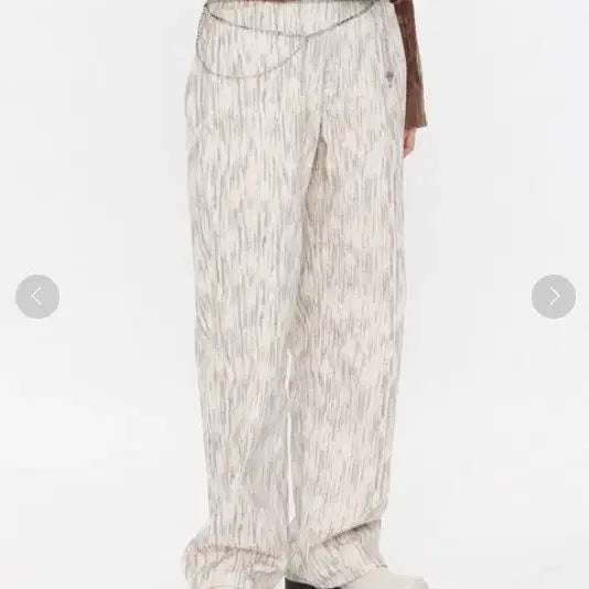 [BUNJANG] Targetto Brush Paint Wide Pants / targetto 타게토 브러시 페인트 와이드 팬츠