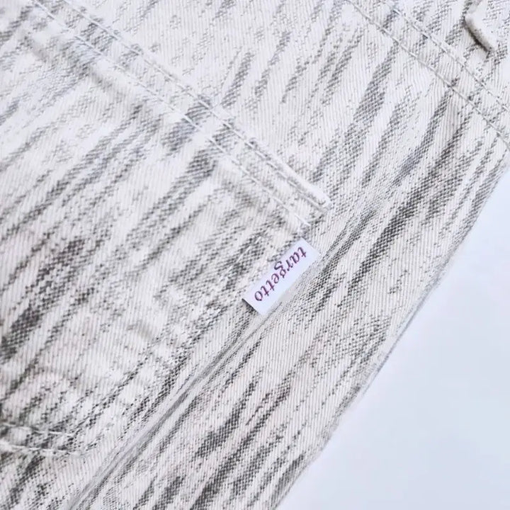 [BUNJANG] Targetto Brush Paint Wide Pants / targetto 타게토 브러시 페인트 와이드 팬츠