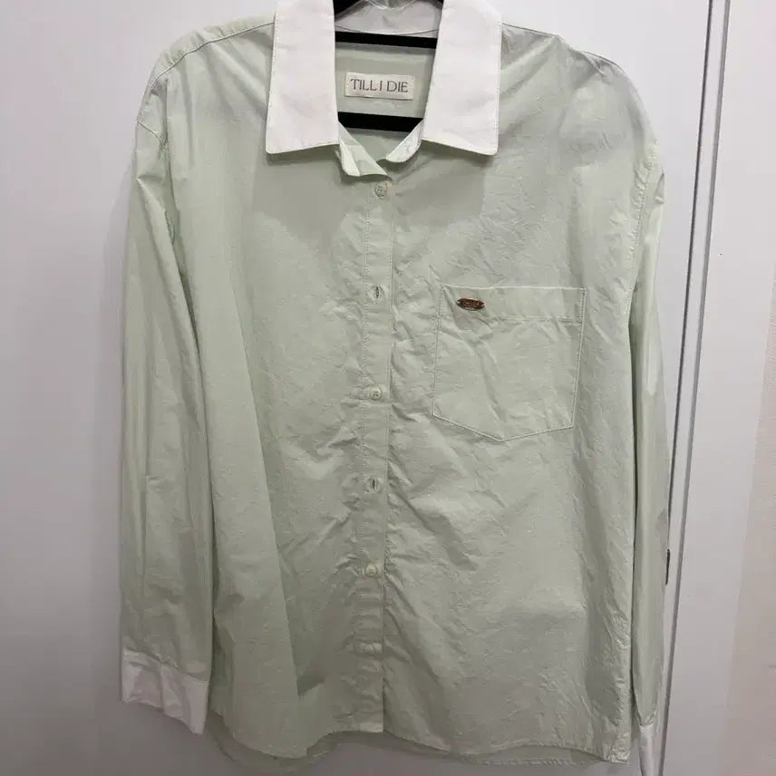 [BUNJANG] 틸아이다이Classic coloring shirt_Mint / 틸아이다이Classic coloring shirt_Mint