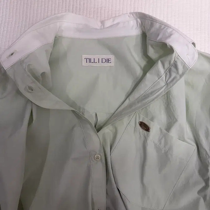 [BUNJANG] 틸아이다이Classic coloring shirt_Mint / 틸아이다이Classic coloring shirt_Mint