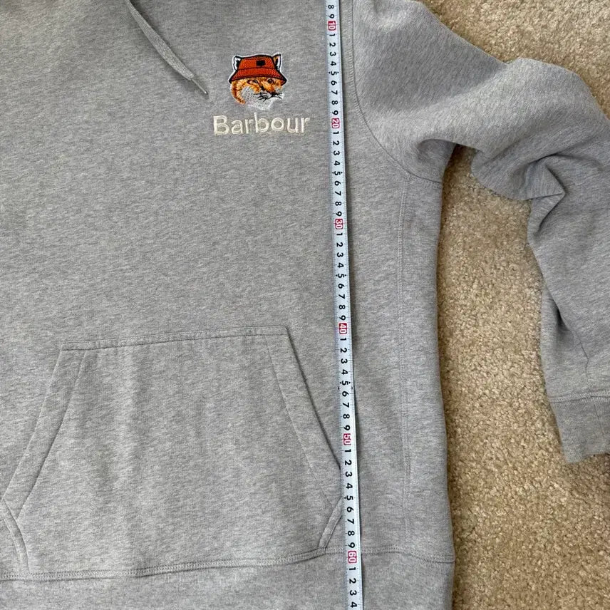 [SOLD OUT] 메종키츠네 x 바버 후디 (남녀공용)