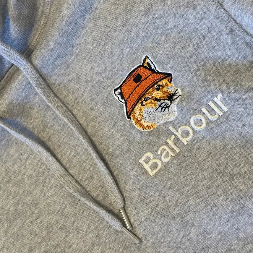 [SOLD OUT] 메종키츠네 x 바버 후디 (남녀공용)