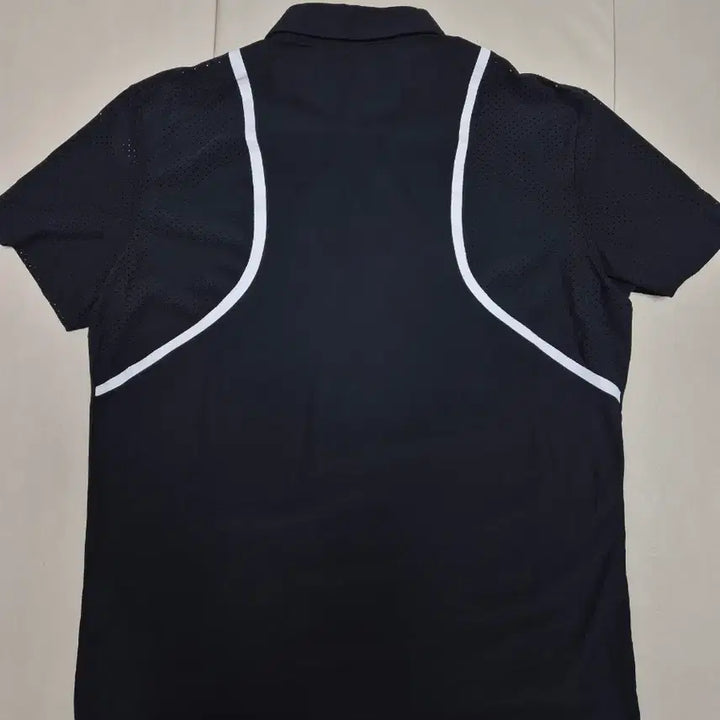 [BUNJANG] Cleveland Cooling Perforated Collar T-Shirt Black Men&