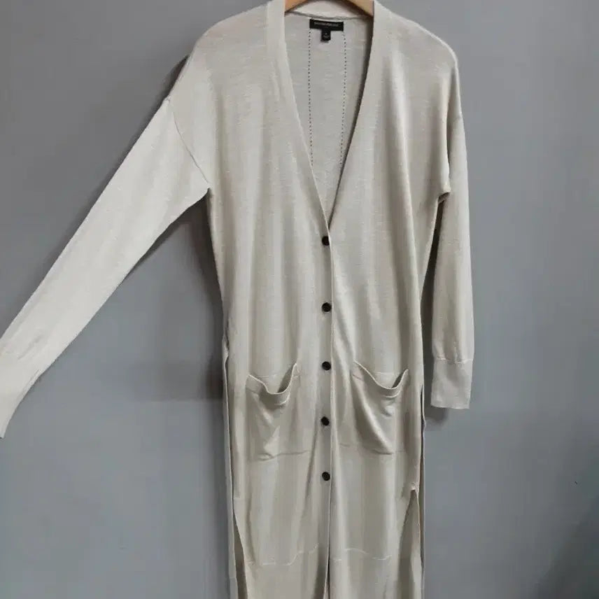 [BUNJANG] Banana Republic Ivory Long Cardigan (S) / 바나나리퍼블릭 롱 가디건 아이보리 S