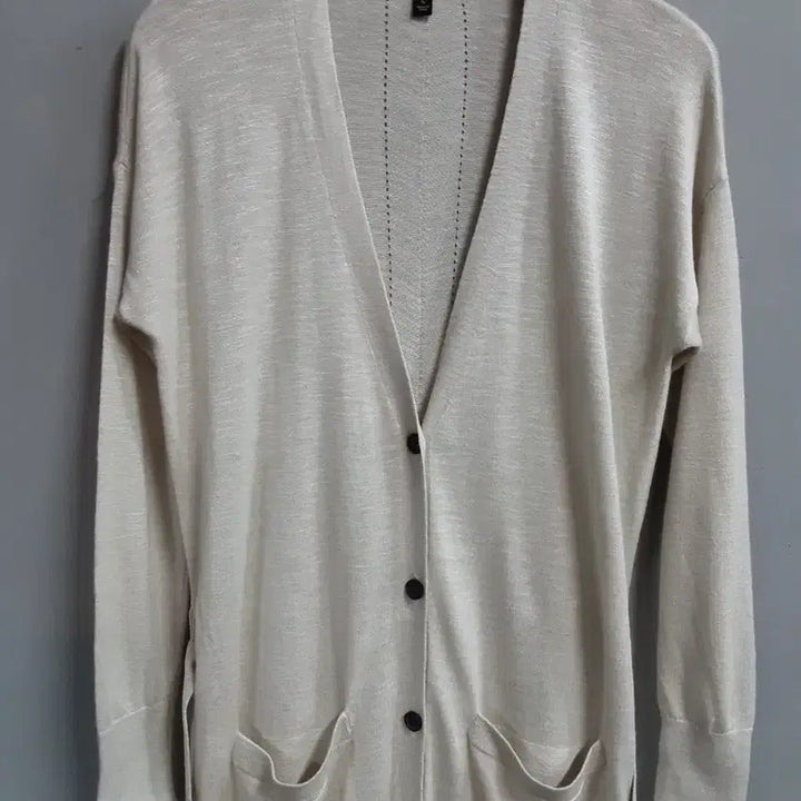 [BUNJANG] Banana Republic Ivory Long Cardigan (S) / 바나나리퍼블릭 롱 가디건 아이보리 S