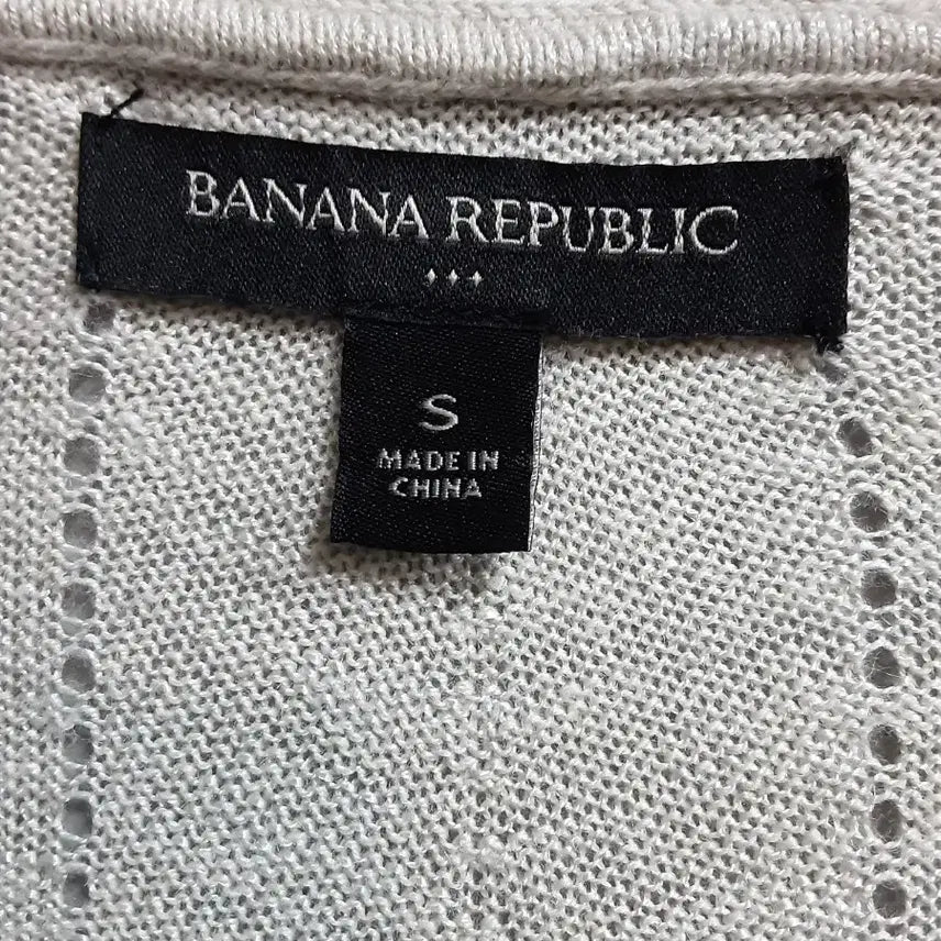 [BUNJANG] Banana Republic Ivory Long Cardigan (S) / 바나나리퍼블릭 롱 가디건 아이보리 S