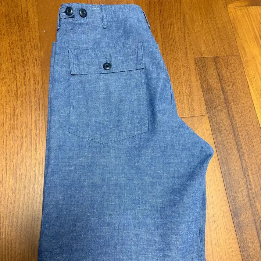 [SOLD OUT] 오너슬로우 샴브레이 썸머 퍼티그 팬츠 (그라프)