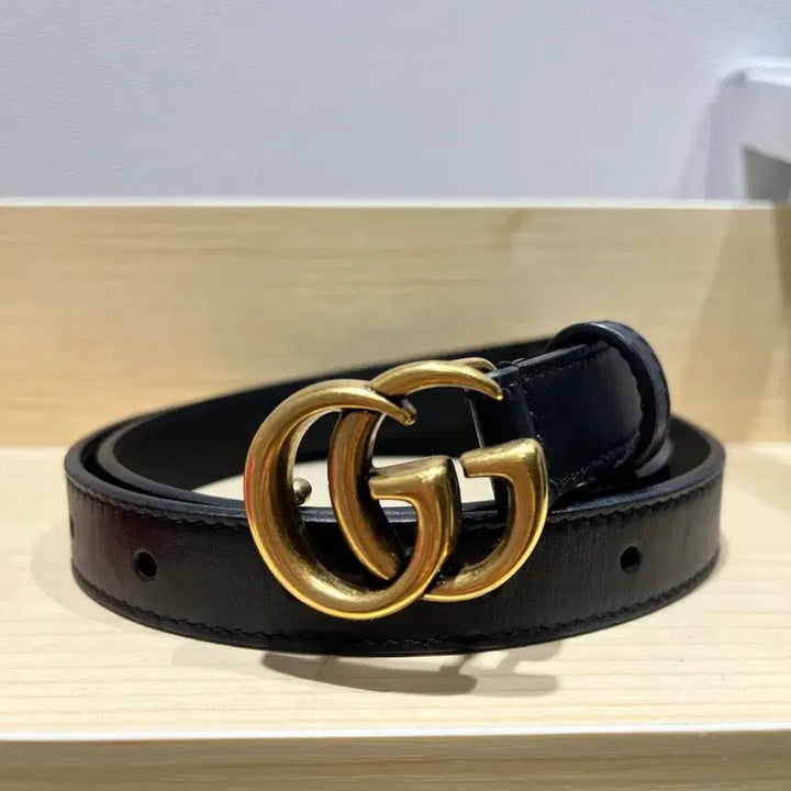 [SOLD OUT] 구찌 GG마몽 씬 벨트