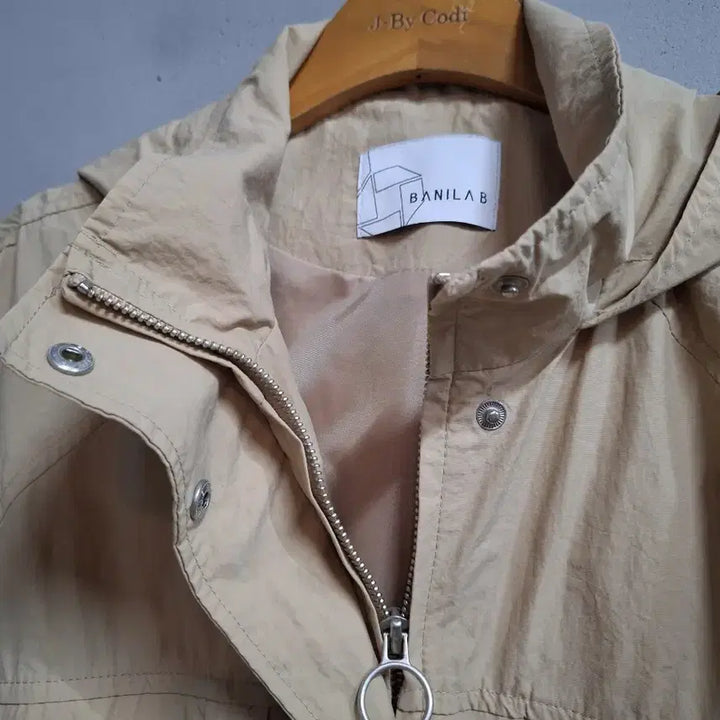[SOLD OUT] Banila B 후드 야상 점퍼 베이지 66