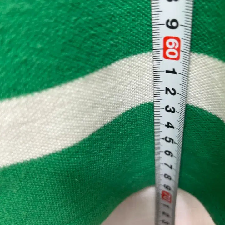 [BUNJANG] Polo Ralph Lauren Green Striped Polo Shirt / 폴로 랄프로렌 녹색 스트라이프 반팔 카라티 18/20 XL