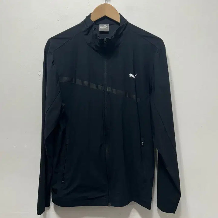 [BUNJANG] Puma Black Windbreaker Jacket XL / 푸마 블랙 바람막이 자켓 XL