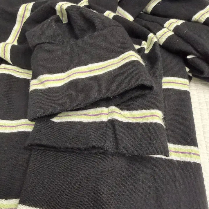 [BUNJANG] Glony Terry PK Long Sleeve (Black) - M Size / 글로니TERRY PK LONG SLEEVE (BLACK)M