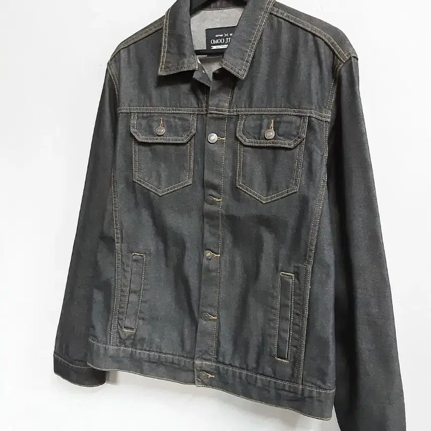 [BUNJANG] OMOO JEANS 데님 자켓 블랙 L / OMOO JEANS 데님 자켓 블랙 L