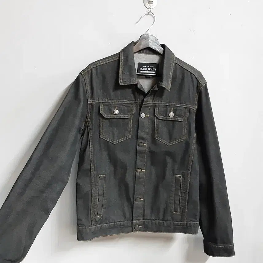 [BUNJANG] OMOO JEANS 데님 자켓 블랙 L / OMOO JEANS 데님 자켓 블랙 L