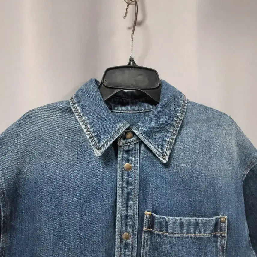 [SOLD OUT] 우영미 크롭 데님 셔츠