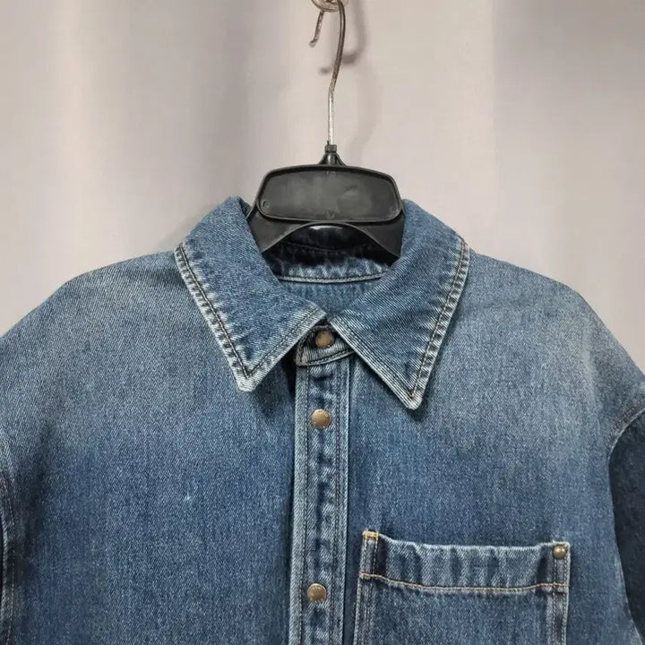 [SOLD OUT] 우영미 크롭 데님 셔츠
