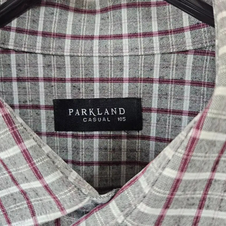 [SOLD OUT] 파크랜드 캐주얼 체크 남방 105