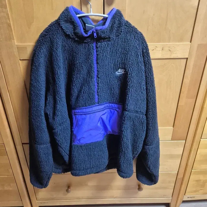 [BUNJANG] Nike Fleece Anorak Purple XXL / 나이키 후리스 아노락 보라색 xxl(110)