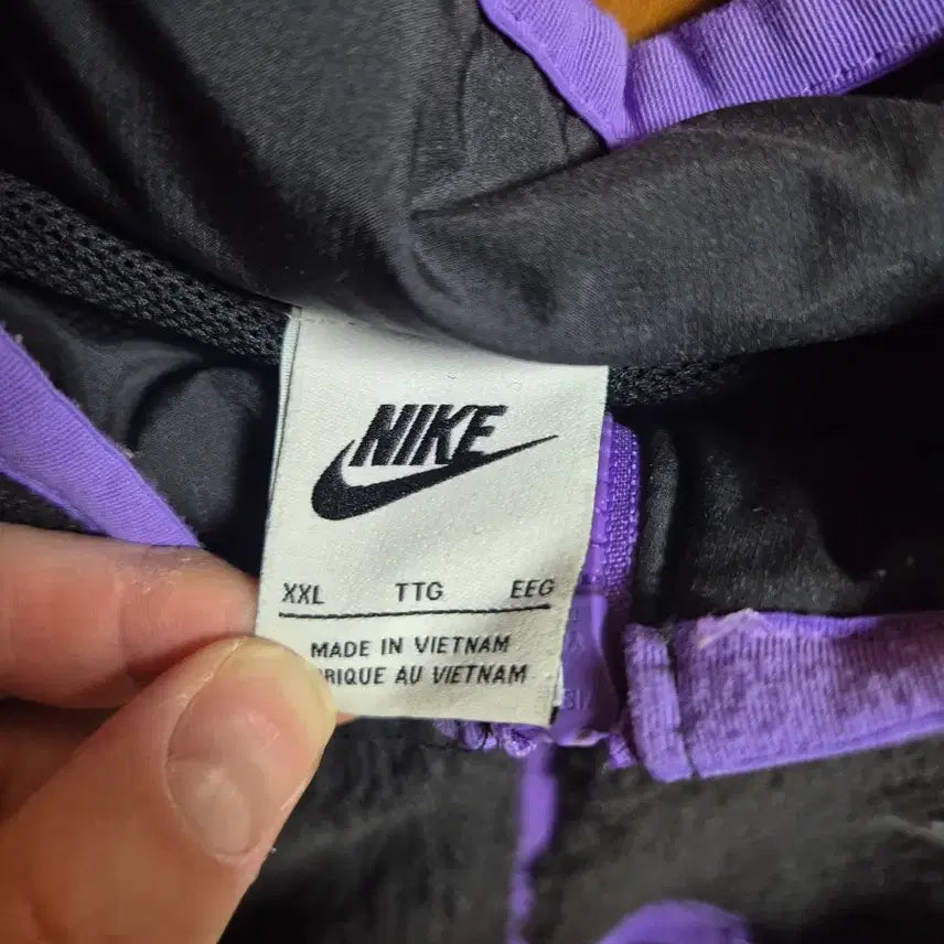 [BUNJANG] Nike Fleece Anorak Purple XXL / 나이키 후리스 아노락 보라색 xxl(110)