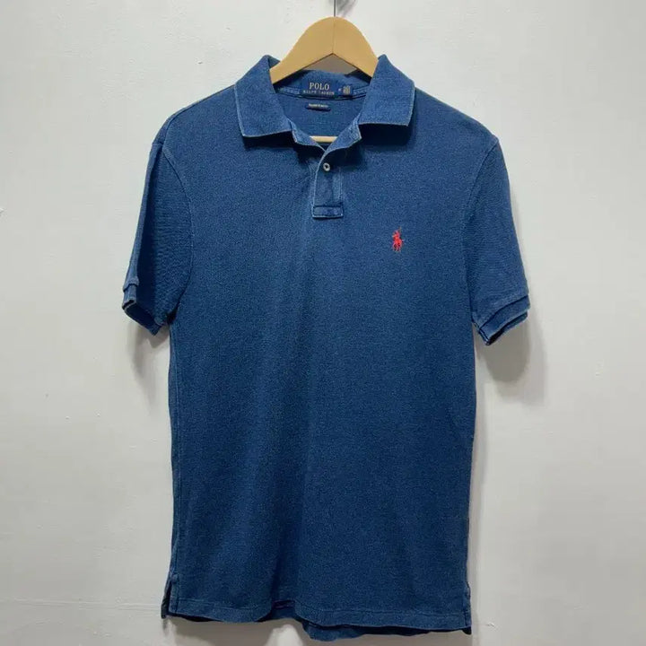 [SOLD OUT] 폴로 랄프로렌 블루 반팔 카라티 M