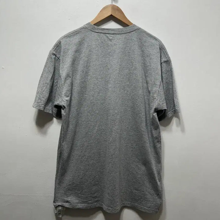 [BUNJANG] Vans Gray Logo T-Shirt (L) / 반스 VANS 회색 로고 반팔 티셔츠 L