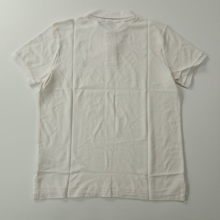 [BUNJANG] Polo Ralph Lauren Custom Slim Fit White Polo Shirt / CK338 L 폴로 커스텀슬림핏 화이트 칼라 티셔츠