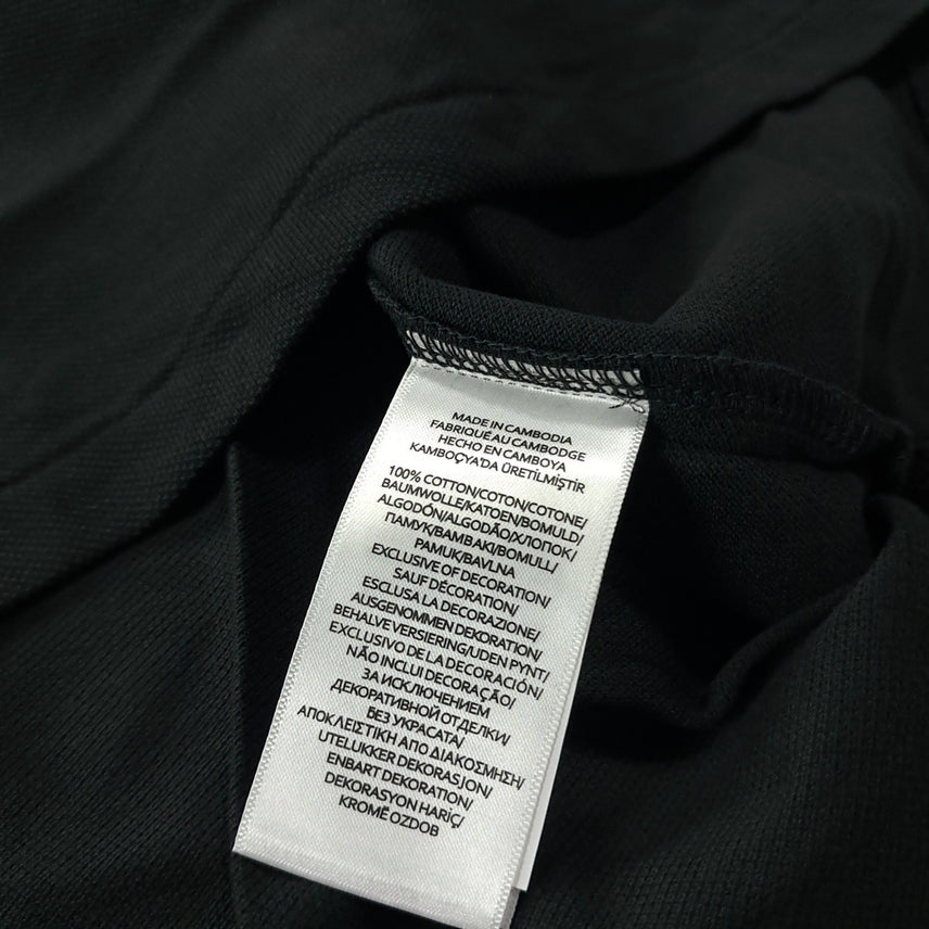 [BUNJANG] Polo Slim Fit Black Collar T-Shirt / CK340 L 폴로 슬림핏 블랙 칼라 티셔츠