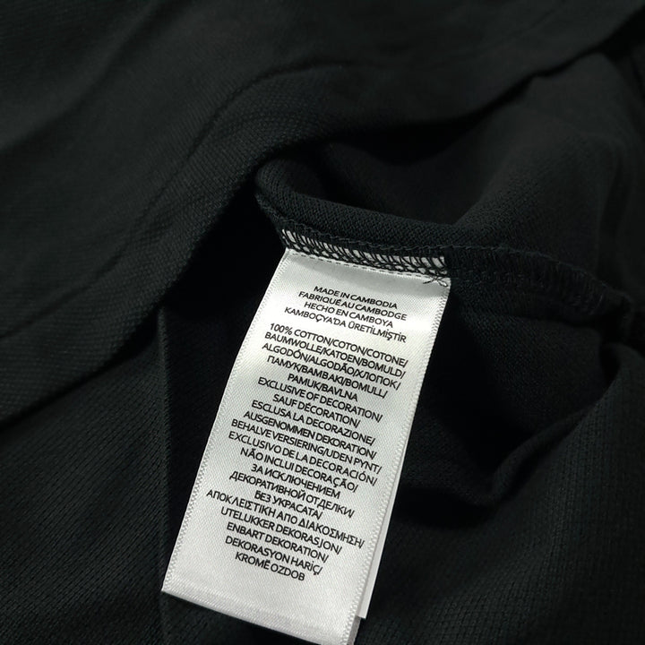 [BUNJANG] Polo Slim Fit Black Collar T-Shirt / CK340 L 폴로 슬림핏 블랙 칼라 티셔츠