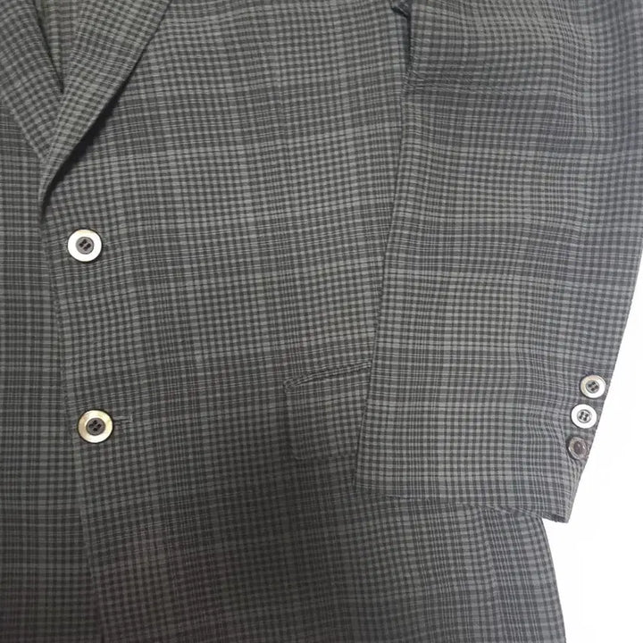 [SOLD OUT] 닥스 체크 블레이저 자켓 100