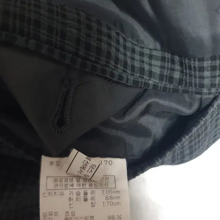 [SOLD OUT] 닥스 체크 블레이저 자켓 100