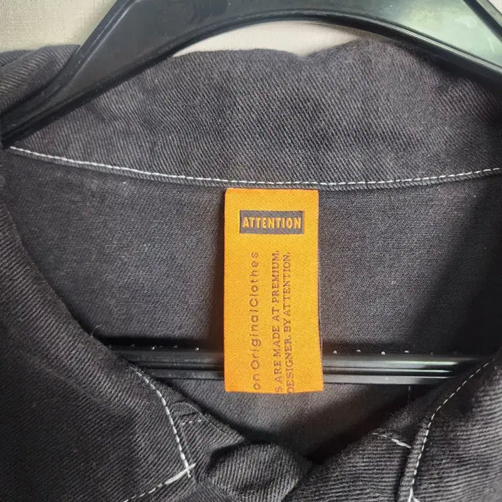 [BUNJANG] Attention Original Close Black Stitch Jacket / 어텐션 오리지널클로즈 블랙 스티치 자켓