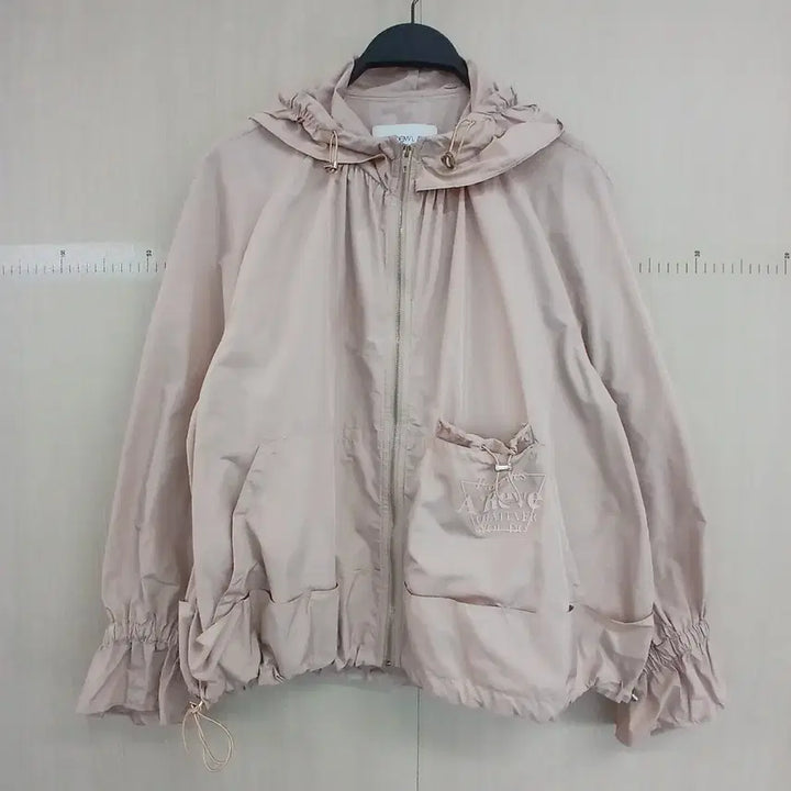 [SOLD OUT] DEWL 듀엘 핑크색 후드 바람막이