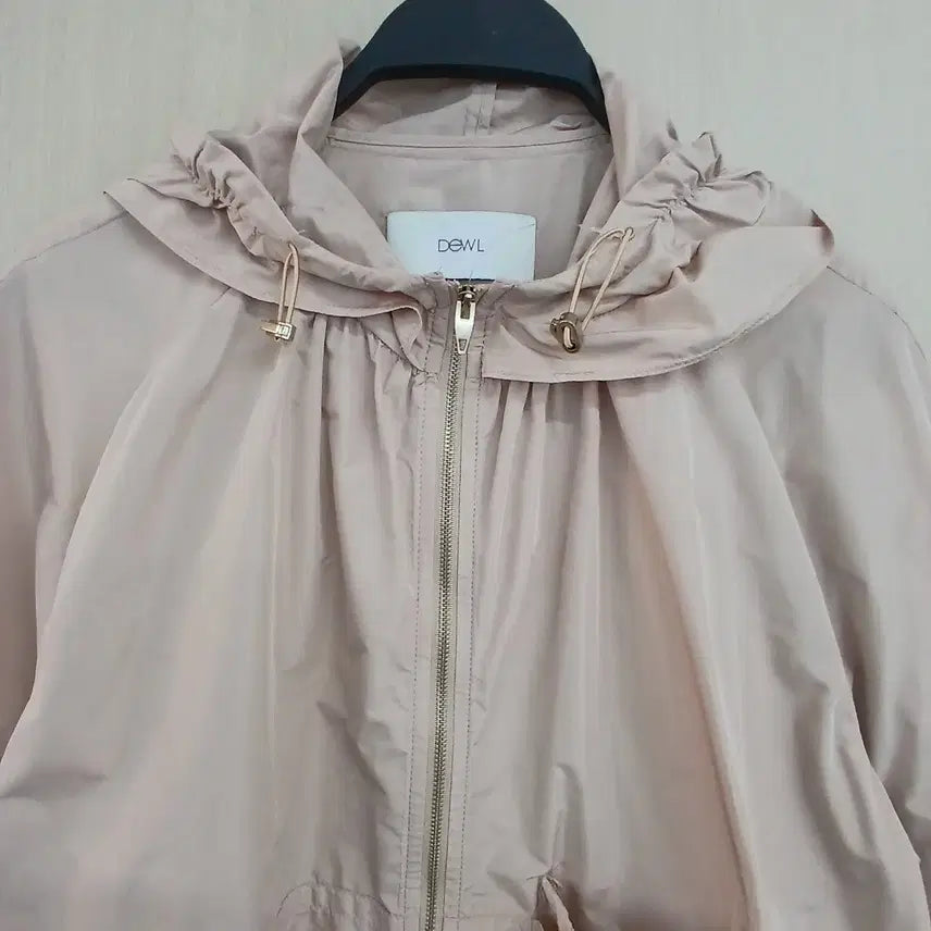 [SOLD OUT] DEWL 듀엘 핑크색 후드 바람막이