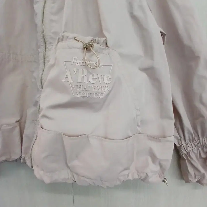 [SOLD OUT] DEWL 듀엘 핑크색 후드 바람막이