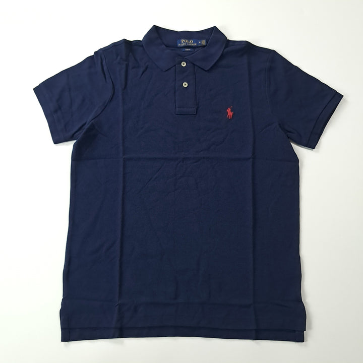 [SOLD OUT] CK341 M 폴로 슬림핏 네이비 칼라 티셔츠
