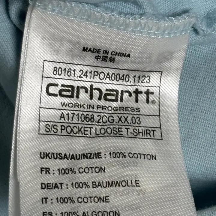 [BUNJANG] Carhartt WIP Short Sleeve T-shirt / M) 칼하트윕 반팔티셔츠