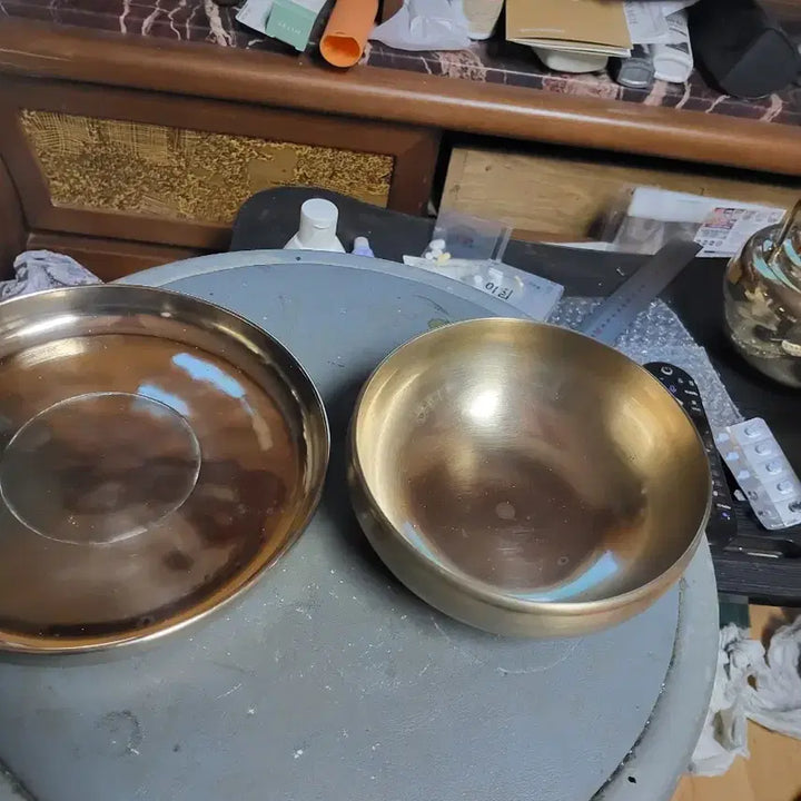 [BUNJANG] Kim Geun-soo Celadon Porcelain Rice Bowl / 무형문화재77호