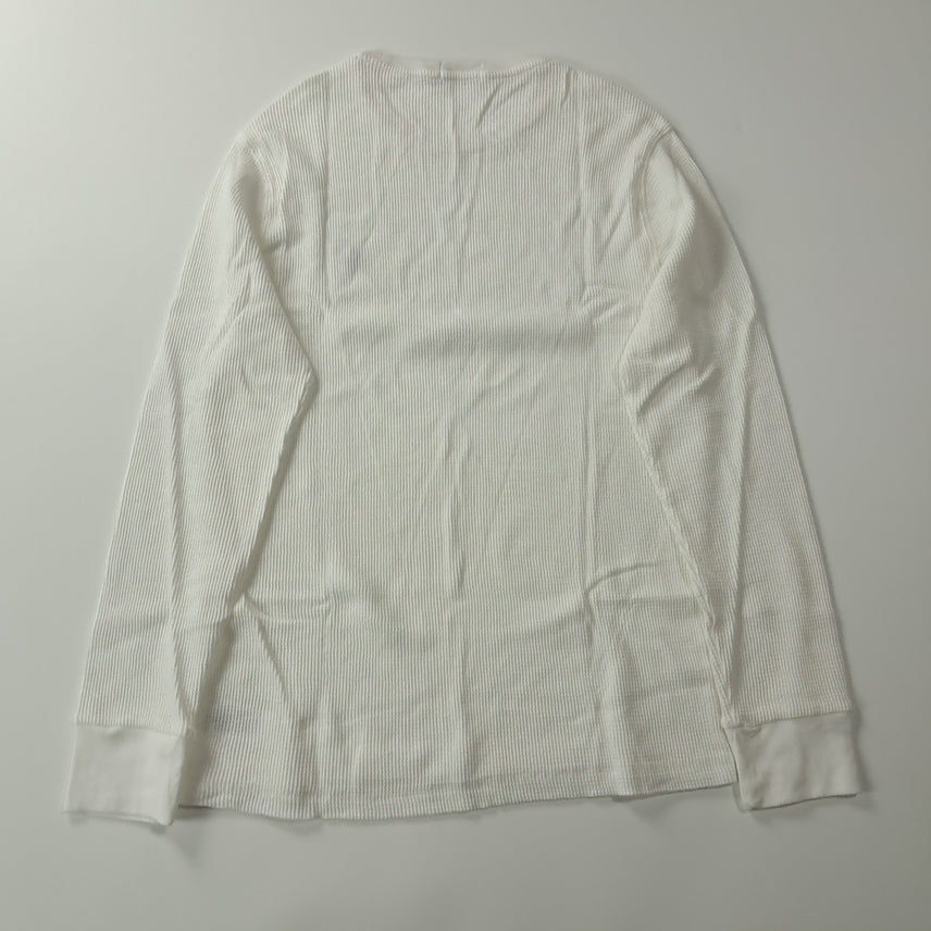 [BUNJANG] Polo White Waffle T-Shirt / CK343 2XL 폴로 화이트 와플 티셔츠