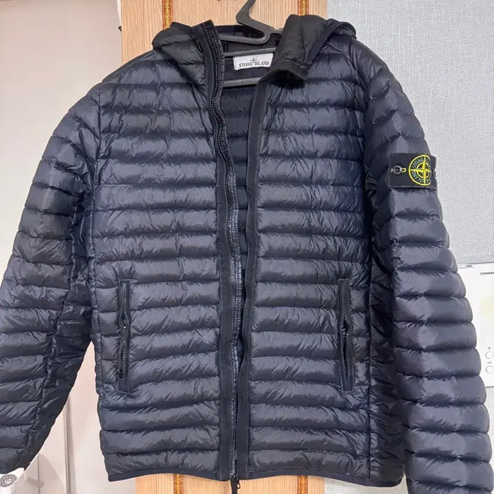 [BUNJANG] Stone Island Room Woven Navy Jacket / 스톤아일랜드룸우븐 네이비 M