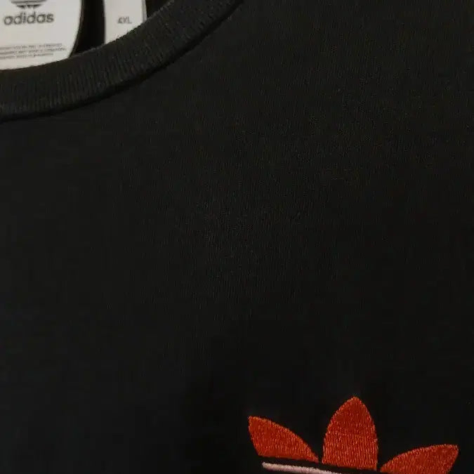 [BUNJANG] Adidas Black T-Shirt XL / 아디다스 블랙 반팔 티셔츠 XL사이즈  실측확인요청